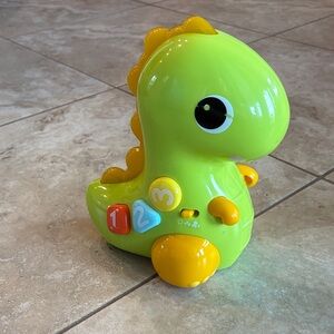 Vibrant Learning Dinosaur Toy with Numbers